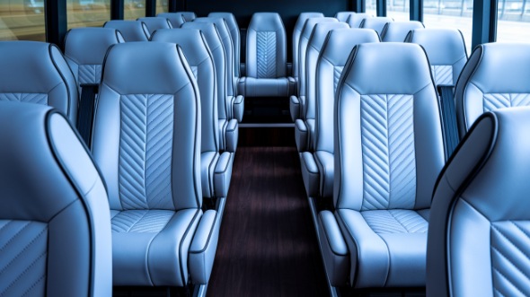 fort wayne 18 passenger minibus interior