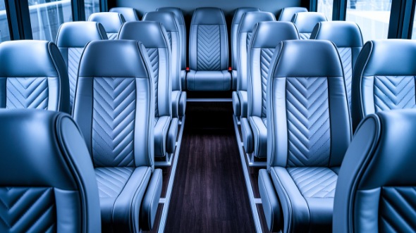 fort wayne 30 passenger minibus inside