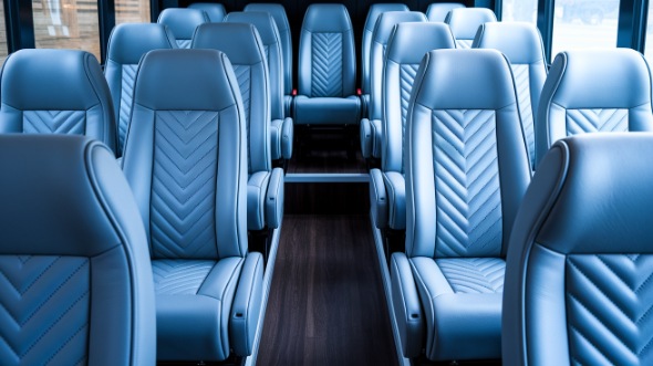fort wayne 30 passenger minibus interior