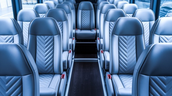 fort wayne 35 passenger minibus interior