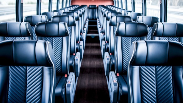 fort wayne 56 passenger charter bus rental