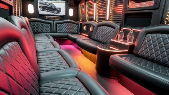 fort wayne party bus rental inside