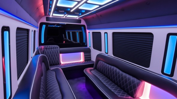 fort wayne sprinter limo rental inside