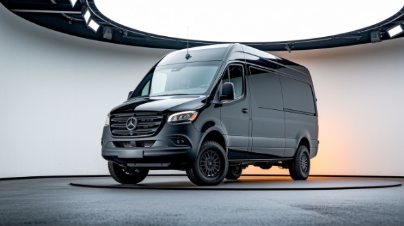 fort wayne sprinter van with driver